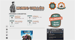Desktop Screenshot of mundochillon.com